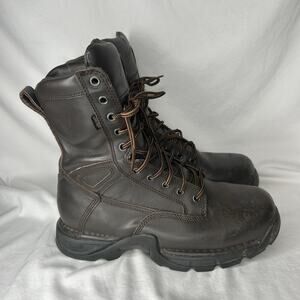 Danner 8” Striker II Brown Size 9.5 Leather Combat Boots *Blemishes